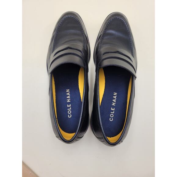 Cole Haan Grand Black Leather Penny Loafers Dress Shoes Mens Size 10.5 M C33223 main image 11